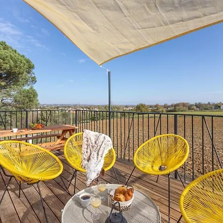 Ferienhaus Le Nature Loin De L'oeil Clim Gaillac Entre Albi-toulouse & Les Du Tarn Brens (Tarn)