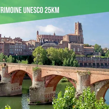 Holiday home Le Nature Loin De L'oeil Clim Gaillac Entre Albi-toulouse & Les Du Tarn *